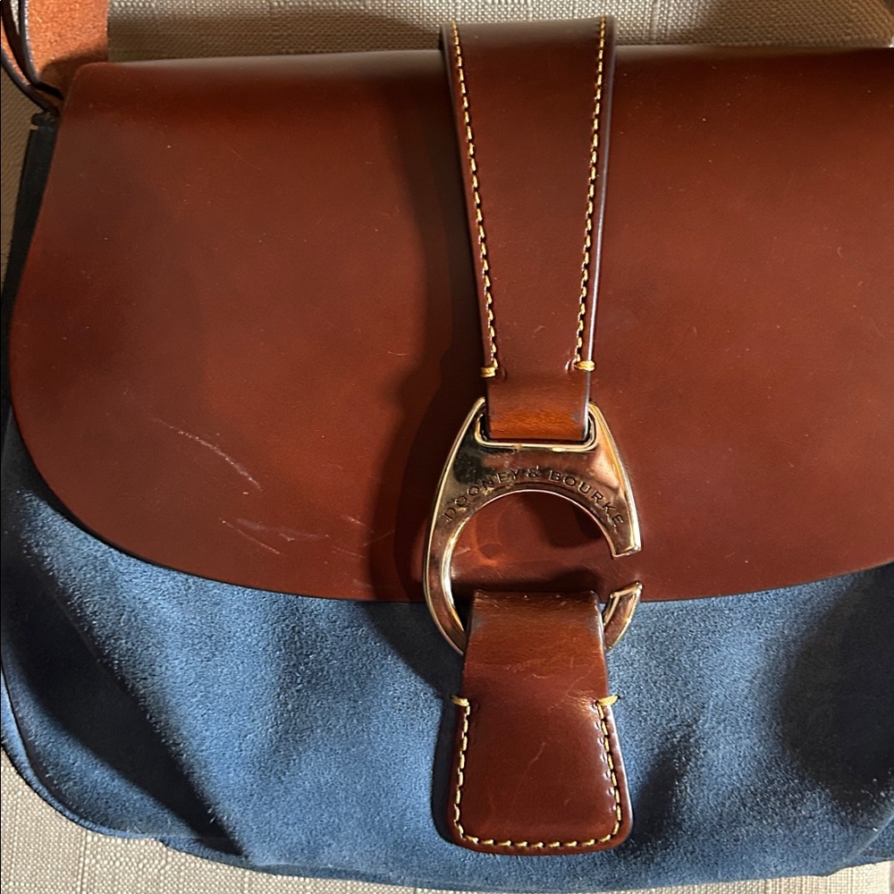 Dooney and Burke  vintage Suede and Leather
